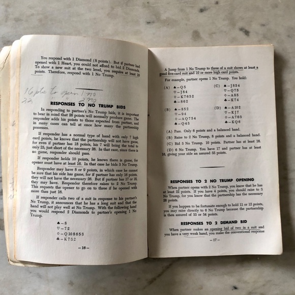 Vintage Lot Of Bridge Books and Score Pads - Picture 4 of 13